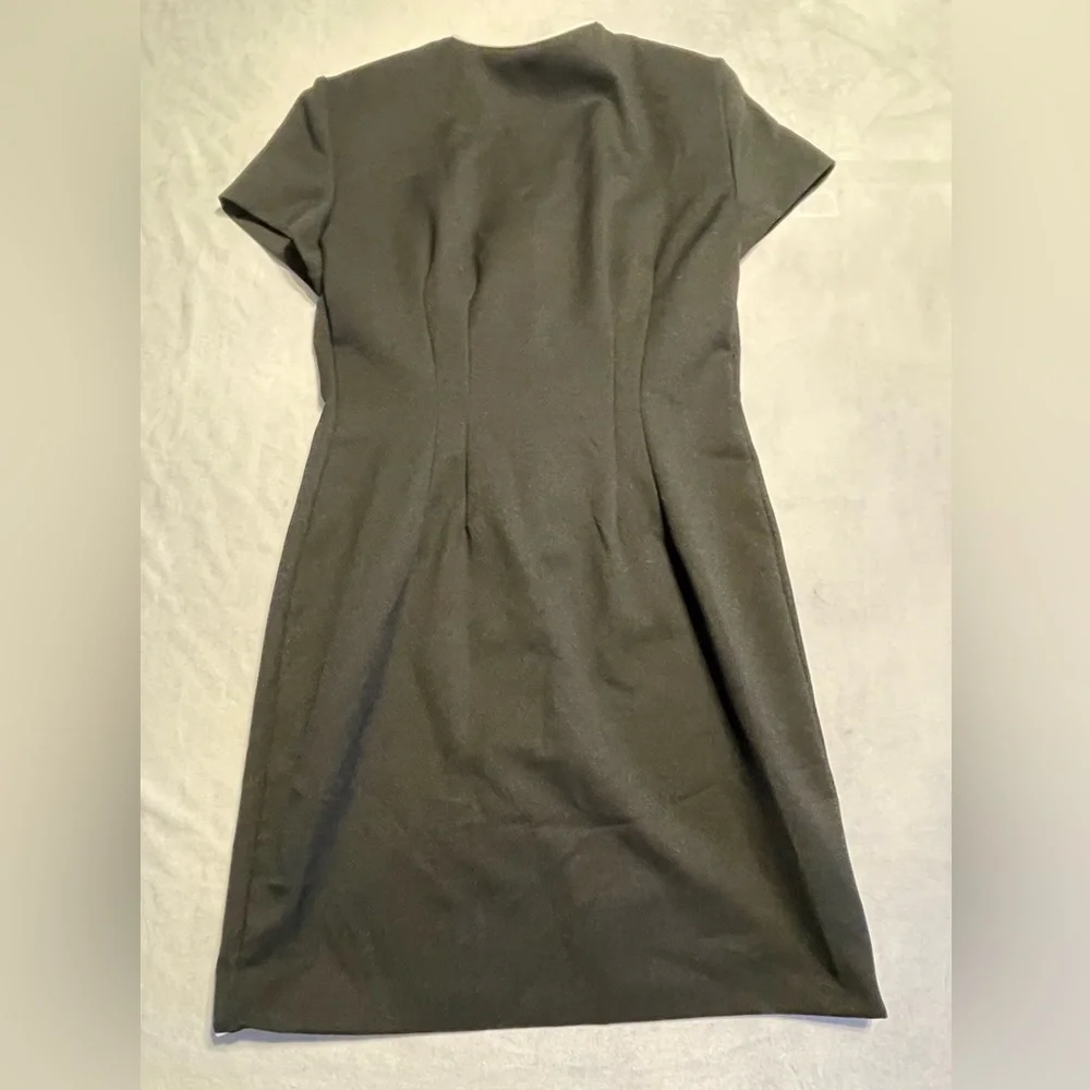 La Belle women’s size vintage 11 black button down dress made in USA - Picture 9 of 9